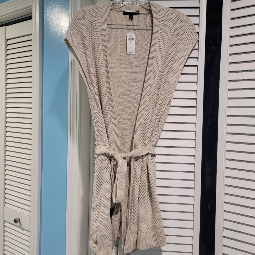 Banana Republic Textured Long Cardigan